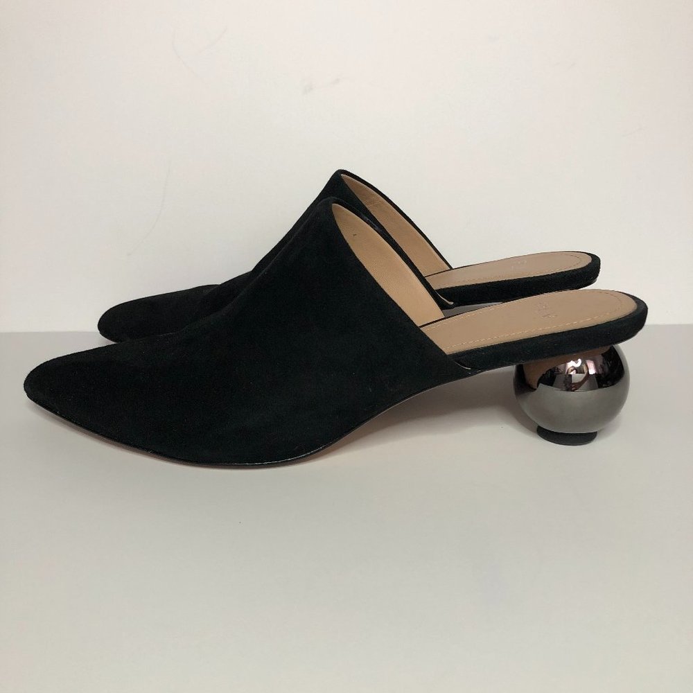 PLV Pour La Victoire Mules Kiera Sphere Heel Black - Picture 4 of 8